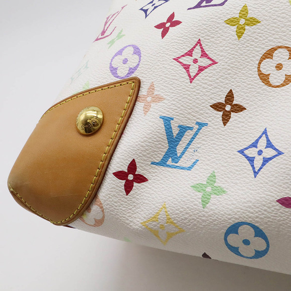 Louis Vuitton Monogram Multicolor Ursula Murakami tote Shoulder Bag White - Picture 9 of 9